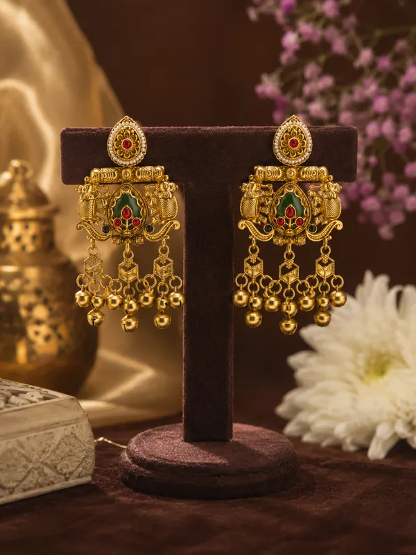 Mohini_Long_Kashmiri_Earrings