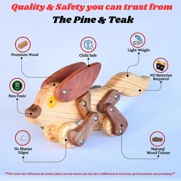 Wooden_Articulated_Fox_Toy_Showpiece
