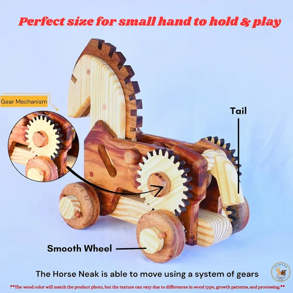 Wooden_Horse_Gear_Toy_With_Movable_Neck