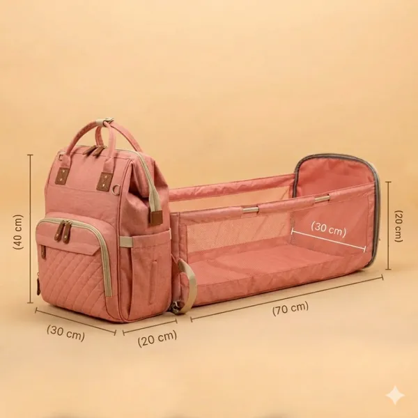 Pink_Oxford_Multi-Compartment_Backpack_For_Kids