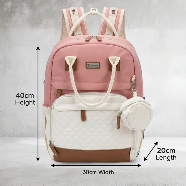 NikkiPuchu_Cloudcare_Pink_Casual_Backpack_With_Headphones_for_Kids_B-74-pink_white