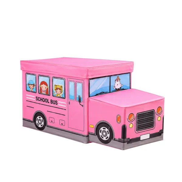 Nikki_Puchu_Truck_Storage_BoxPink_School_Bus_Toy_Vehicle_for_Kids_ST6014-Pink