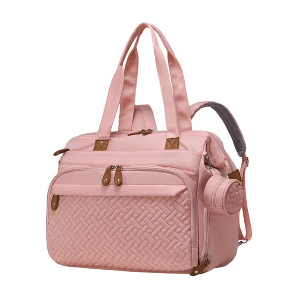 NikkiPuchu_Via_Pink_Multiway_Backpack_Bag_for_Women_B-71-Pink