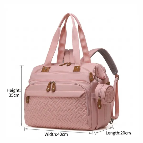 NikkiPuchu_Via_Pink_Multiway_Backpack_Bag_for_Women_B-71-Pink