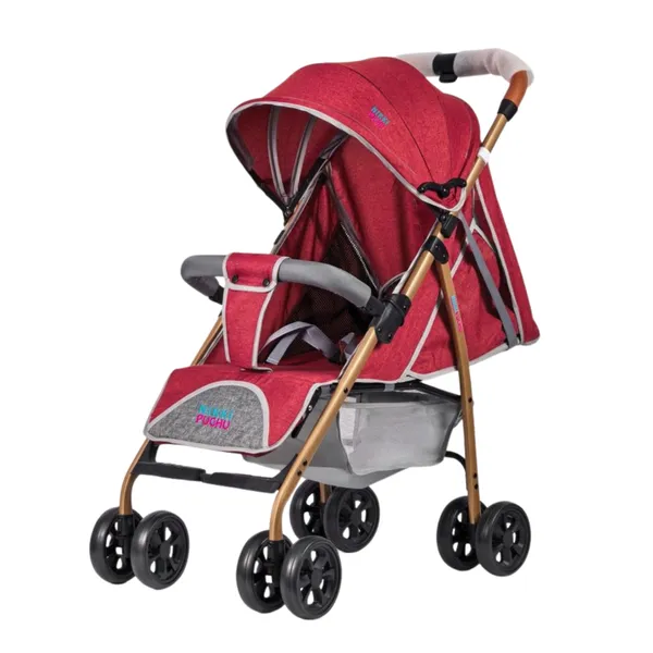Red_Lycra_Baby_Stroller_For_Kids