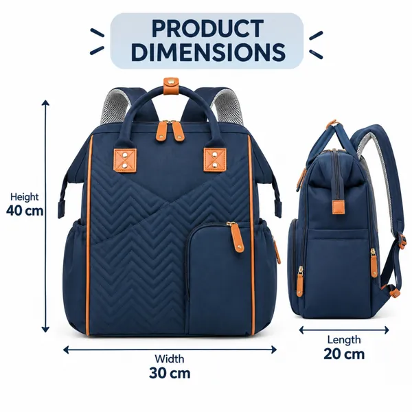 NikkiPuchu_TessNavy_Fabric_Casual_Backpack_for_Unisex_B-78-Blue