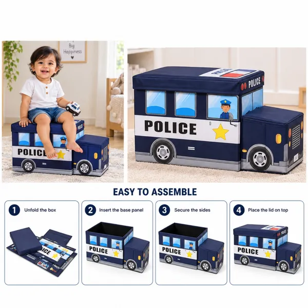 Nikki_Puchu_Truck_Storage_BoxPolice_Bus_Toy_Vehicle_ST6014-White