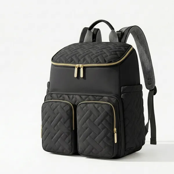 NikkiPuchu_Kroma_Black_Quilted_Casual_Backpack_for_Women_D-4-Black
