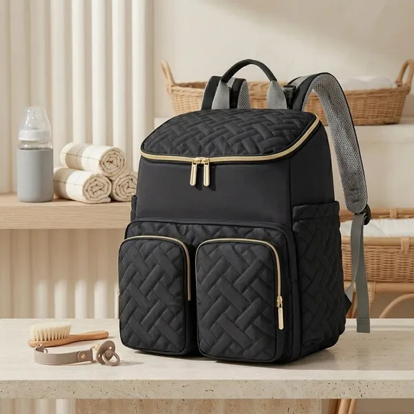 NikkiPuchu_Kroma_Black_Quilted_Casual_Backpack_for_Women_D-4-Black