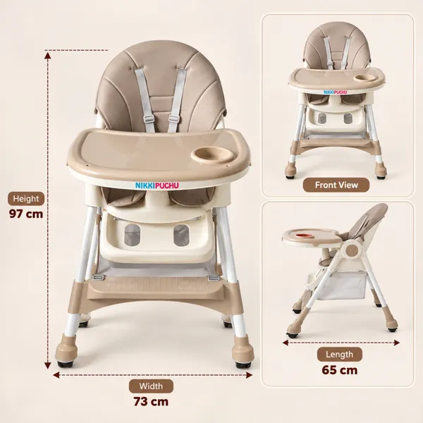 NikkiPuchu_Iris_High_Chair_Beige_Padded_High_Chair_for_Babies_NPHC-1010-Beige