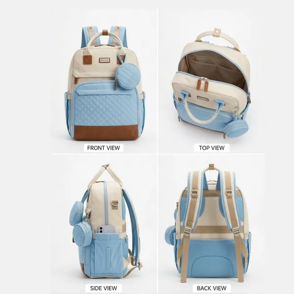 NikkiPuchu_Cloudcare_Cream_Casual_Backpack_for_Women_B-74-Blue_white