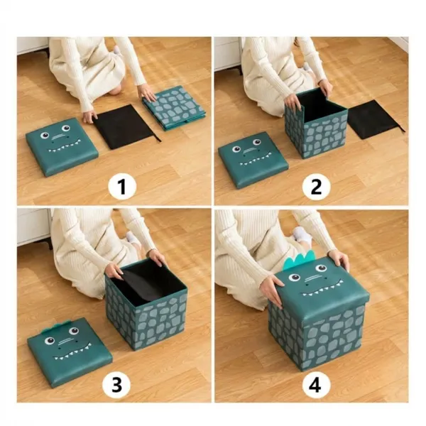 Nikki_Puchu_Kids_Cartoon_Storage_BoxUpholstered_Playful_Monster_Pattern_Storage_Ottoman_Cube_ST6018-grey