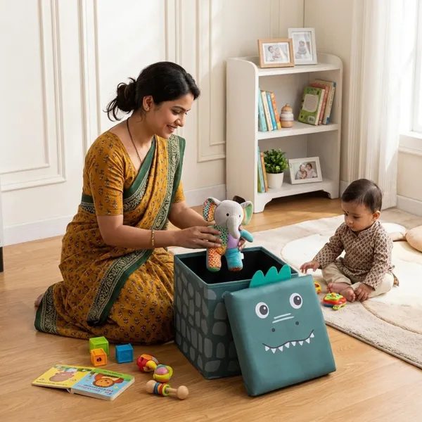 Nikki_Puchu_Kids_Cartoon_Storage_BoxUpholstered_Playful_Monster_Pattern_Storage_Ottoman_Cube_ST6018-grey