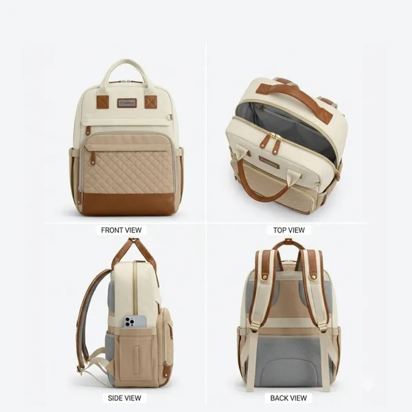 NikkiPuchu_Cloudcare_Khaki_Casual_Backpack_for_Women_B-74-khakhi
