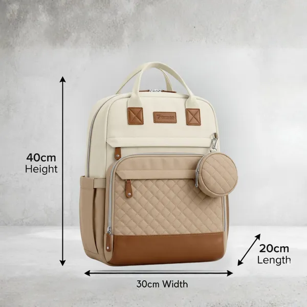 NikkiPuchu_Cloudcare_Khaki_Casual_Backpack_for_Women_B-74-khakhi