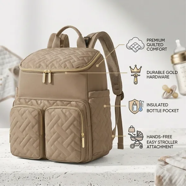 NikkiPuchu_Kroma_Beige_Quilted_Backpack_for_Women_D-4-Beige