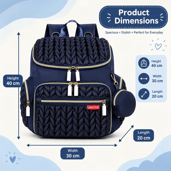 NikkiPuchu_Loom
Navy_Fabric_Casual_Backpack_for_Unisex_B-70-Blue