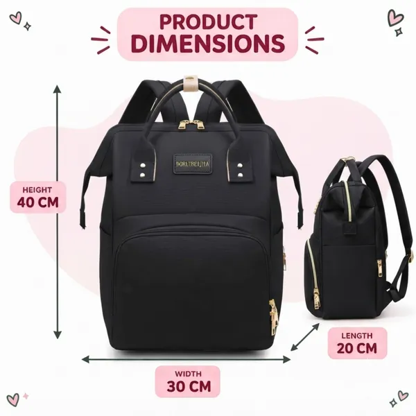 NikkiPuchu_LumiBlack_Casual_Backpack_for_Everyday_Use_B-77-Black
