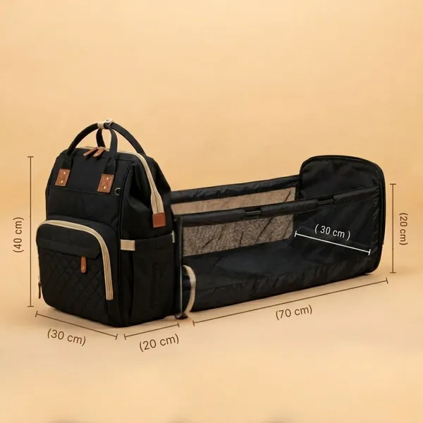 Black_Oxford_Multi-Compartment_Backpack_For_Kids