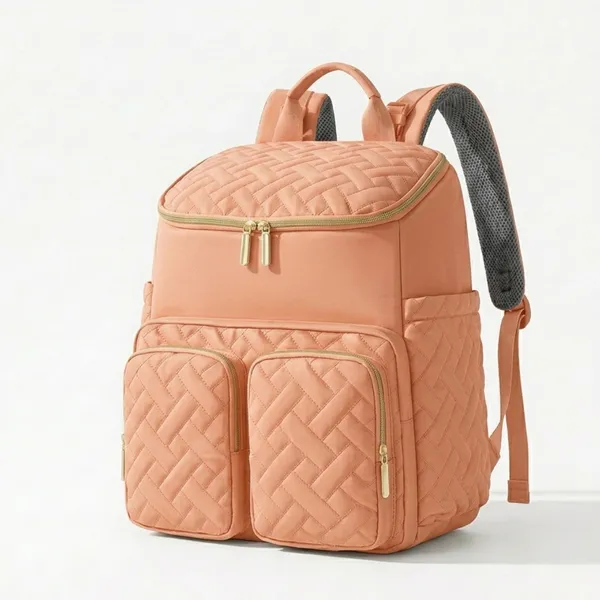 NikkiPuchu_Kroma_Pink_Multi_Pocket_Backpack_For_Women_D-4-Pink