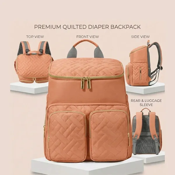 NikkiPuchu_Kroma_Pink_Multi_Pocket_Backpack_For_Women_D-4-Pink