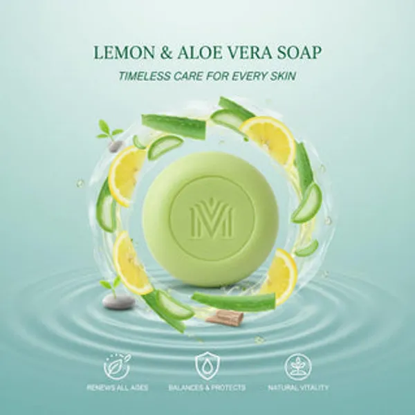 Mdm_Herbal_Lemon_With_Aloe_Vera_Soap_800G_(100G_X_8_)_Total_Refreshing_Herbal_Soap_With_Deep_Cleansing_Skin_Nourishment_Long_Lasting_Citrus_Freshness