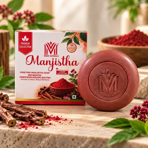 MDM_Manjistha_&_Papaya_Soap_Combo_Pack_of_6_|_3_Manjistha_+_3_Papaya_|_100g_Each_|_Premium_Bath_Soap_for_Face_&_Body