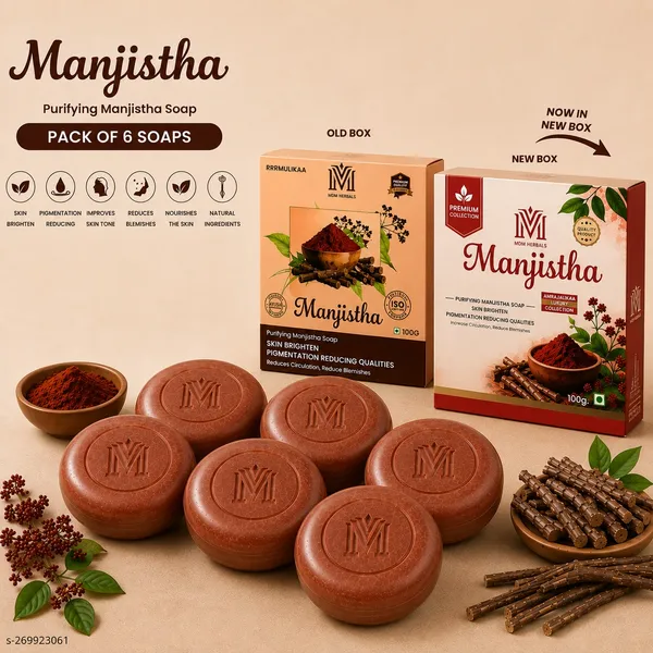 Mdm_Herbal_Manjistha_Soap_100G_X_6_Super_Saver_Pack_600G_Anti_Aging_Herbal_Bath_Bar_Reduces_Wrinkles_Fine_Lines_Dark_Spots