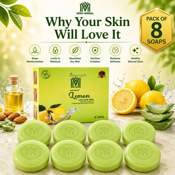 Mdm_Herbal_Lemon_With_Aloe_Vera_Soap_800G_(100G_X_8_)_Total_Refreshing_Herbal_Soap_With_Deep_Cleansing_Skin_Nourishment_Long_Lasting_Citrus_Freshness