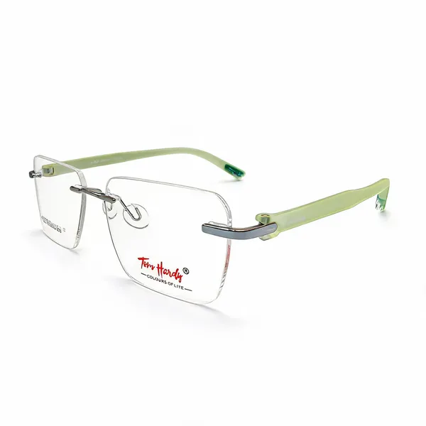 Clear_Frame_Green_Temple_Eyeglasses