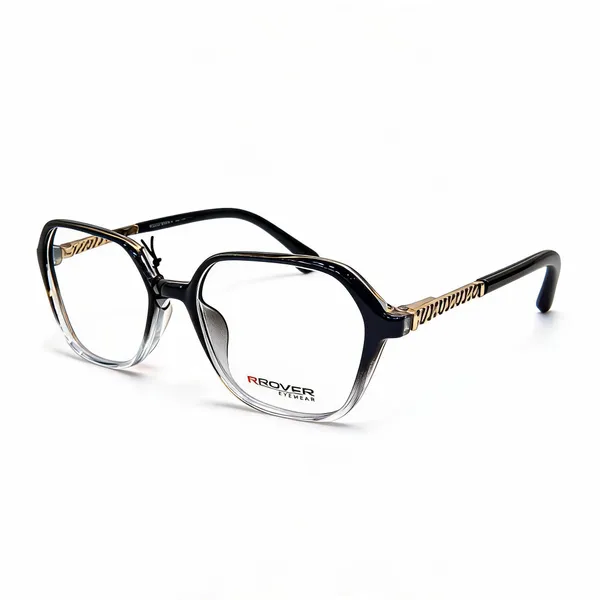Black_Rectangular_Clear_Lens_Eyeglasses
