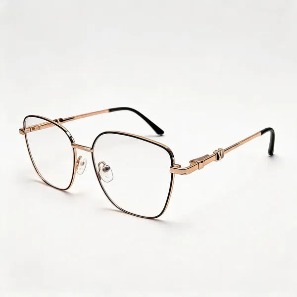 Gold_Tone_Rectangular_Metal_Eyeglasses