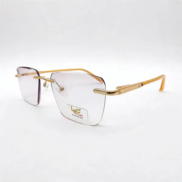 Gold_Rimless_Clear_Lens_Eyeglasses