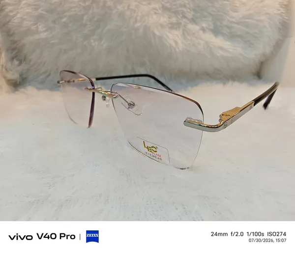 Gold_Rimless_Metal_Eyeglasses_for_Adults