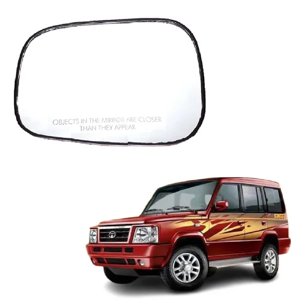 Tata_Sumo_Gold_Orvm_Left_Passenger_Side_Mirror_Glass_With_Sub_Plate