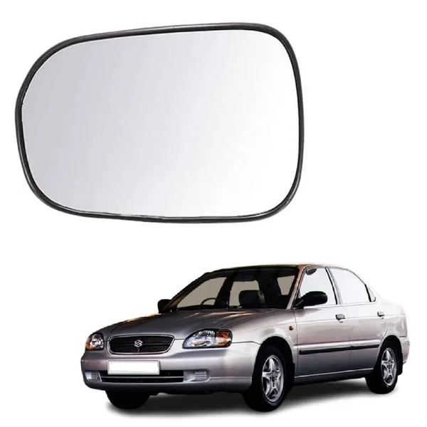Baleno_1st_Gen_Old_Orvm_Left_Passenger_Side_Mirror_Glass_With_Sub_Plate