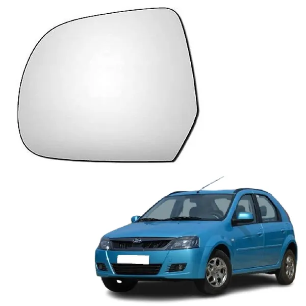 Verito_Vibe_Orvm_Left_Passenger_Side_Mirror_Glass_With_Sub_Plate