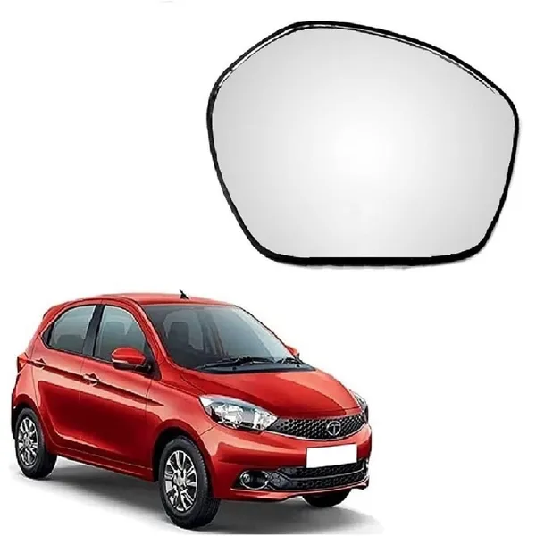 Tata_Tiago_Orvm_Right_Driver_Side_Mirror_Glass_With_Sub_Plate