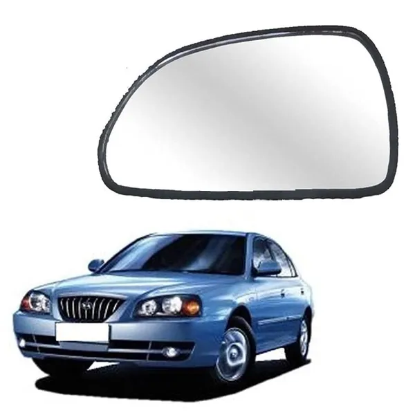Elantra_Old_Orvm_Left_Passenger_Side_Mirror_Glass_With_Sub_Plate