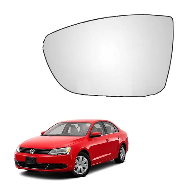 Vw_Jetta_2nd_Gen_T2_Orvm_Left_Passenger_Side_Mirror_Glass_With_Sub_Plate