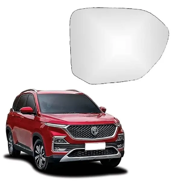 Mg_Hector_Orvm_Right_Driver_Side_Mirror_Glass_With_Sub_Plate