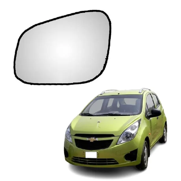 Beat_2009_2017_Orvm_Left_Passenger_Side_Mirror_Glass_Sub_Plate