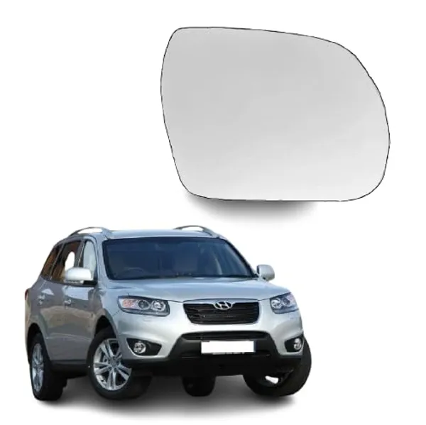 H_Santa_Fe_2nd_Gen_2009_2013_Orvm_Right_Driver_Side_Mirror_Glass_Sub_Plate