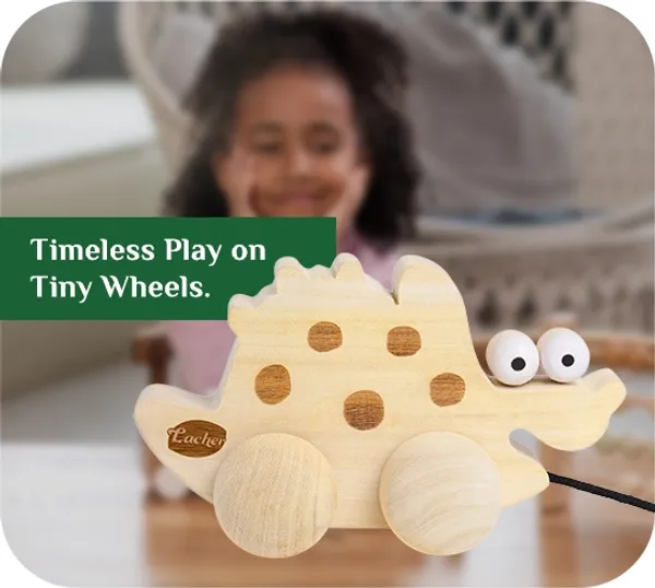 TrickyTrot™_Oak_Wood_Pull_Along_Trickytrot_Dino_Toy_For_Babies