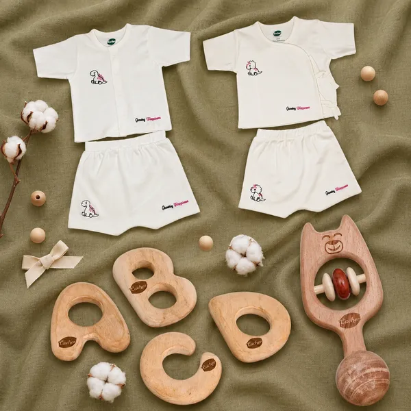 New_born_Gift_Set_For_Boys_-_100%_Certified_Organic_Cotton_and_Premium_Neem_Wood