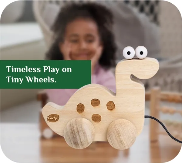 BrontoBuddy™_Oak_Wood_Pull_Along_Brontosaurus_Dino_Toy_For_Babies