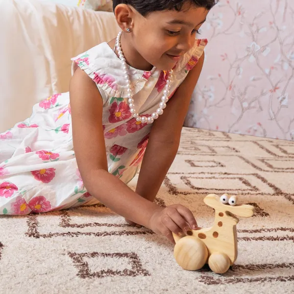 GiggleSaurus™_Oak_Wood_Pull_Along_Gigglesaurus_Dino_Toy_For_Babies