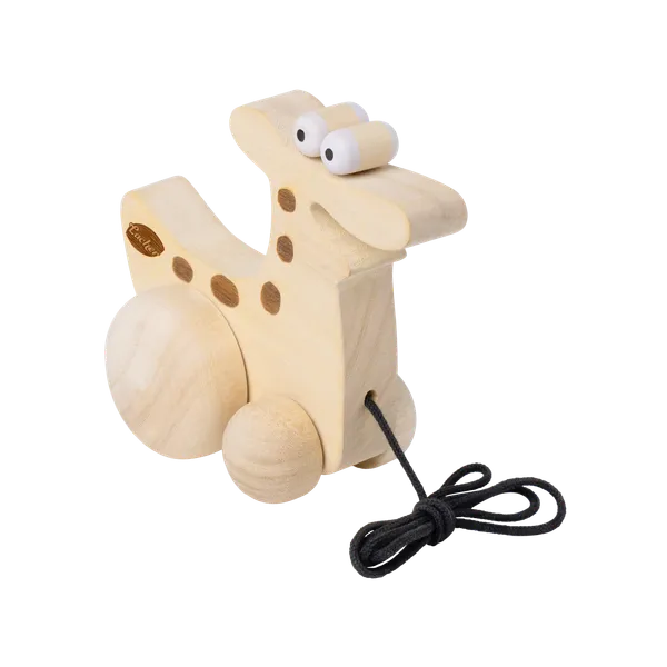 GiggleSaurus™_Oak_Wood_Pull_Along_Gigglesaurus_Dino_Toy_For_Babies