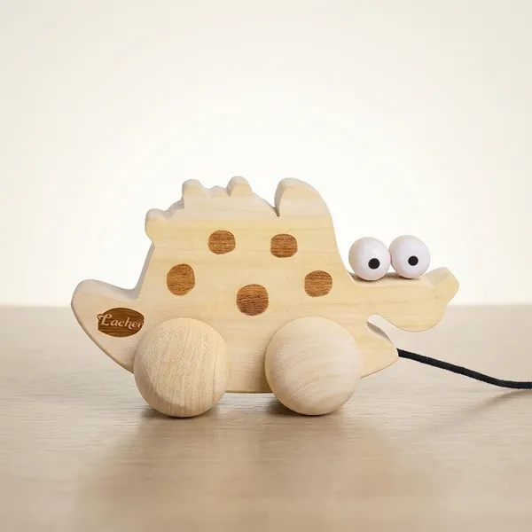 TrickyTrot™_Oak_Wood_Pull_Along_Trickytrot_Dino_Toy_For_Babies