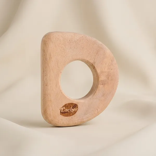 DentlyD™_Premium_Neem_Wood_Alphabet_D_Teether_For_Babies